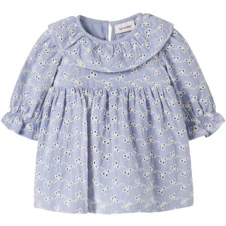 Lil'Atelier Zen Blue Nbftessie Ls Body Dress Lil