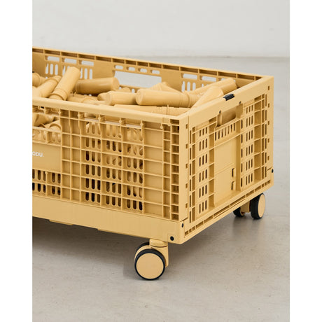 MODU Honey Yellow 4 X Storage Crate Wheels