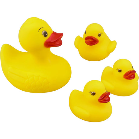 Happy Baby Bathing Duck Family