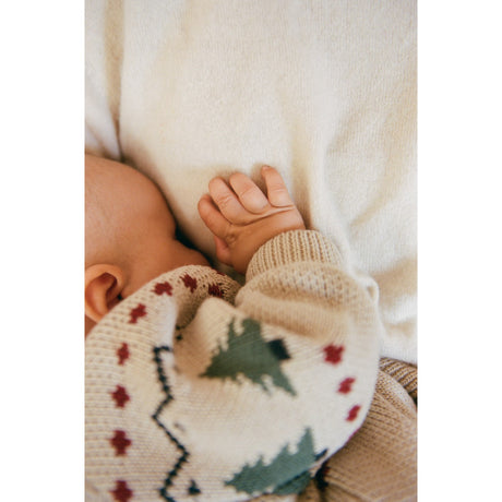 Wheat Warm Sand Jacquard Pullover Balou