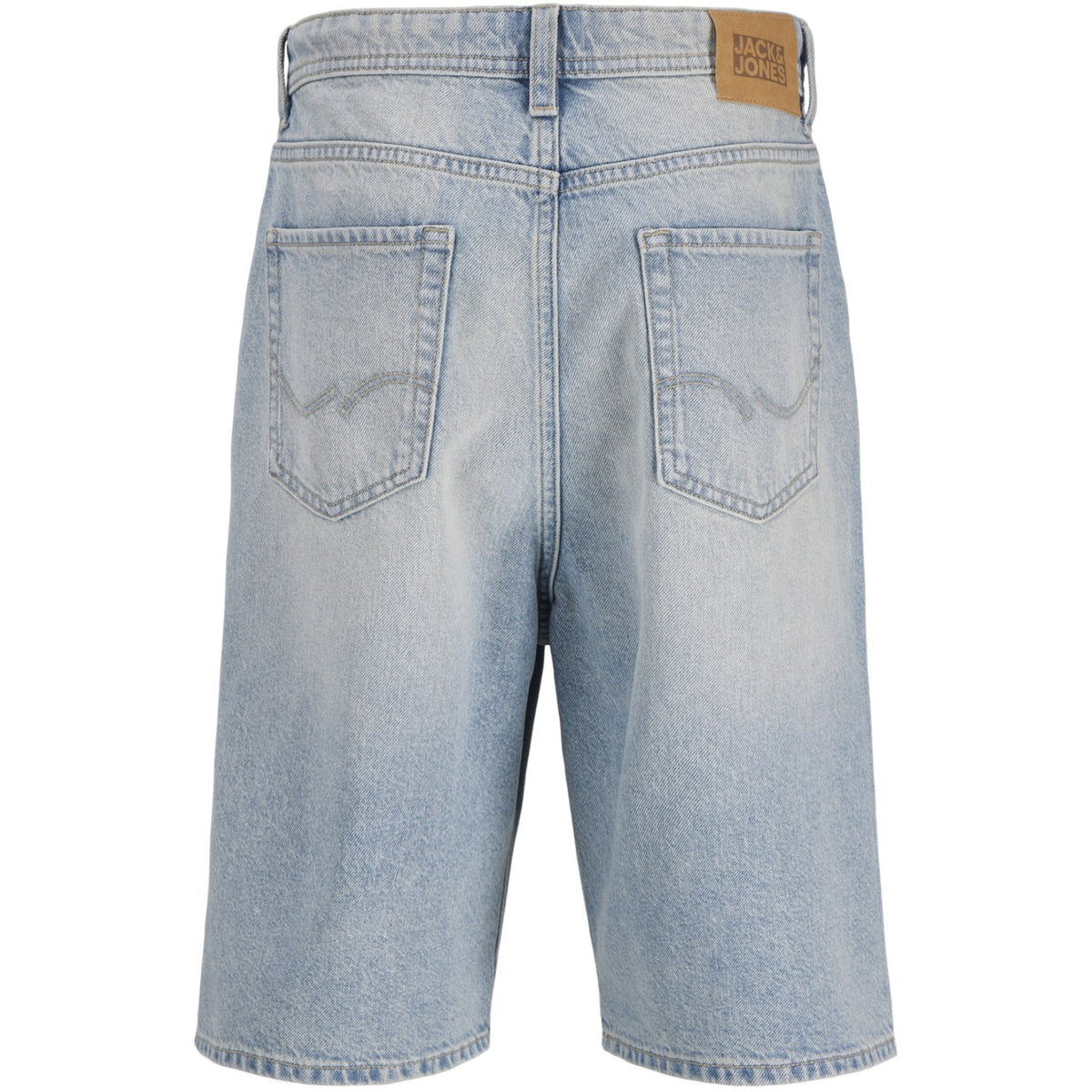 Jack & Jones Junior Blue Denim Jjiron Jjoriginal Shorts Sq 150 Sn Jnr