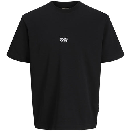 Jack & Jones Junior Black Jcobreeze Back Print Tee Ss Cn Ea26 Jnr