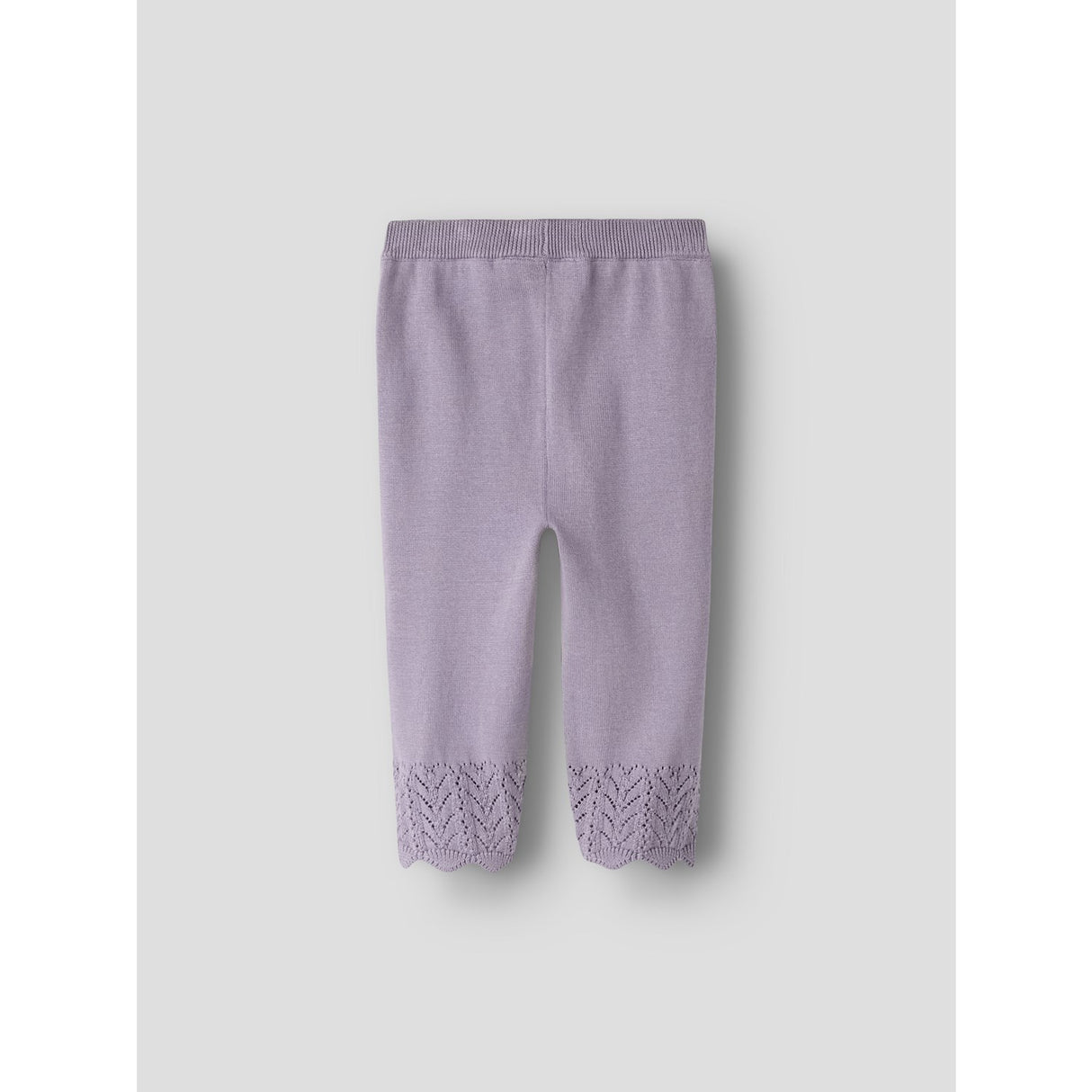 Name It Lavender Gray Nbfbrit Knit Pants