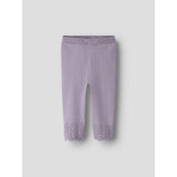 Name It Lavender Gray Nbfbrit Knit Pants