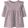 Name It Keepsake Lilac Nbfbheart Ls Dress