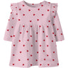 Name It Cradle Pink Nbfbheart Ls Dress