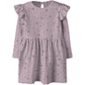 Name It Keepsake Lilac Nmfbheart Ls Dress