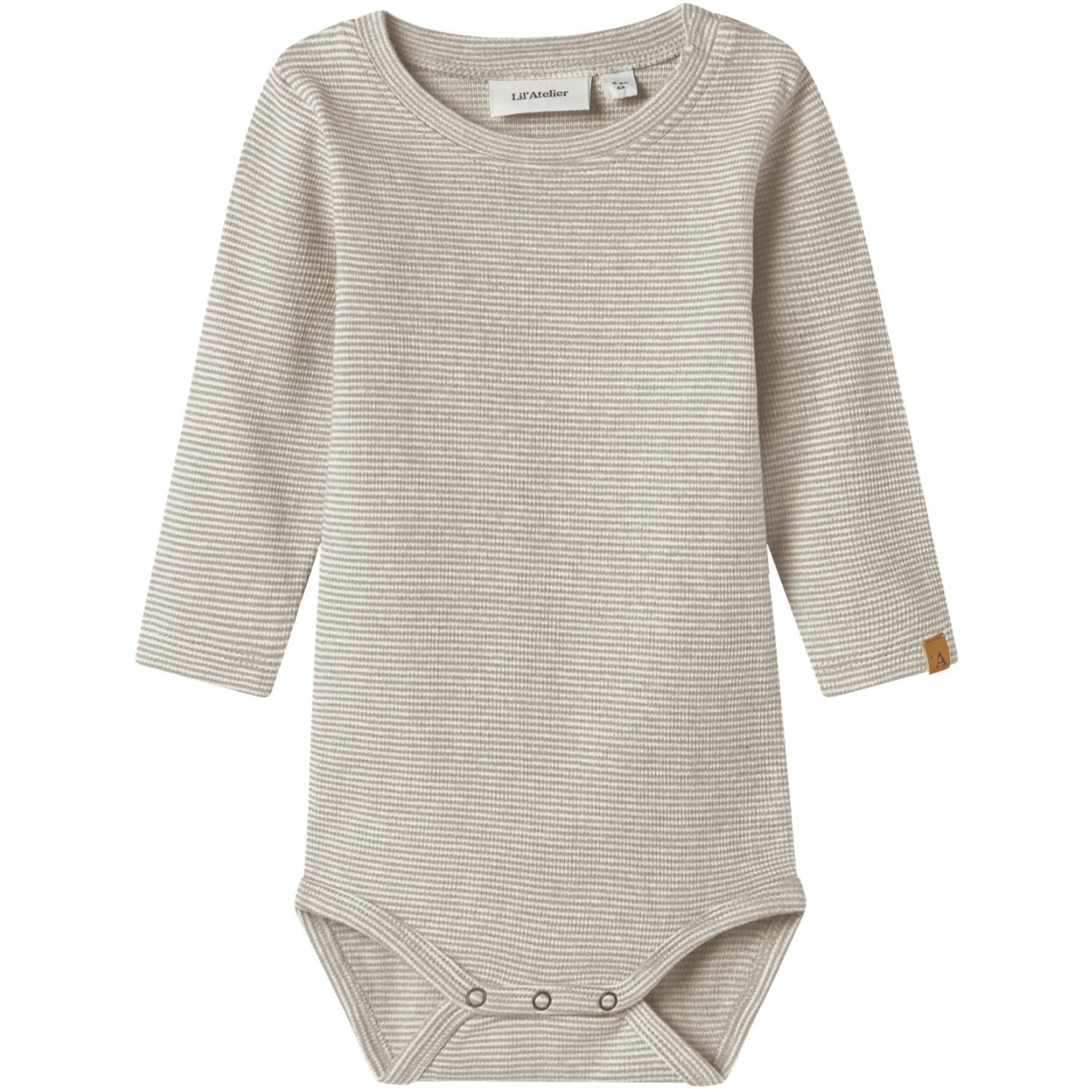 Lil'Atelier Oxford Tan Nbmfeng Ls Slim Body Lil