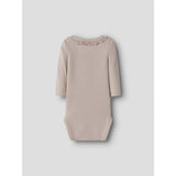 Lil'Atelier Peach Whip Nbflayo Sup Ls Slim Body Solid Lil