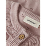 Lil'Atelier Peach Whip Melange Nbfdorina Ls Knit Card Lil