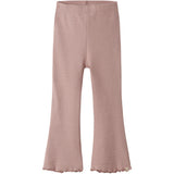 Lil'Atelier Misty Rose Nmfdimia Slim Bootcut Leggings Lil