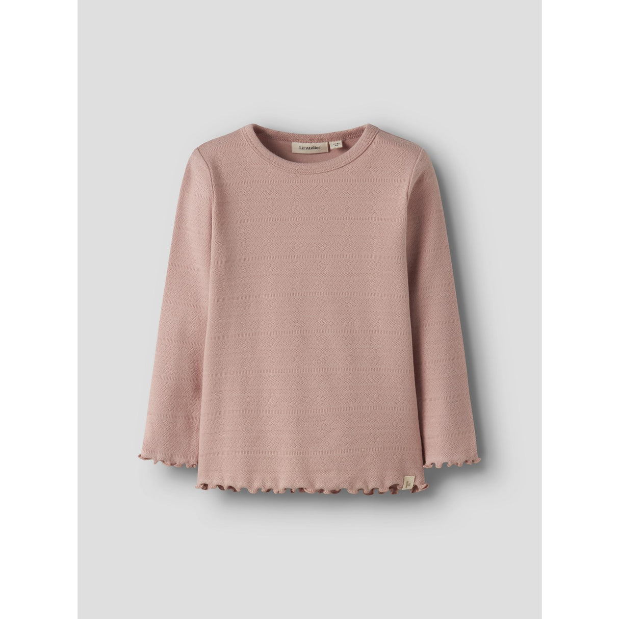 Lil'Atelier Misty Rose Nmfdimia Ls Slim Top Lil