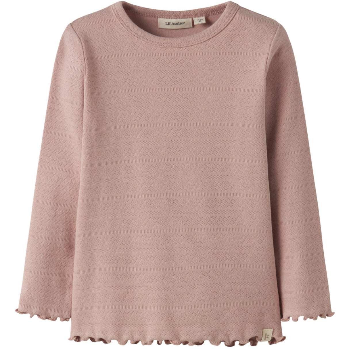 Lil'Atelier Misty Rose Nmfdimia Ls Slim Top Lil