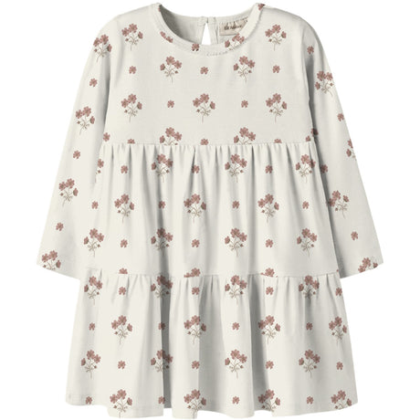 Lil'Atelier Coconut Milk Flower Pink Nmflayo Sif Ls Dress Lil