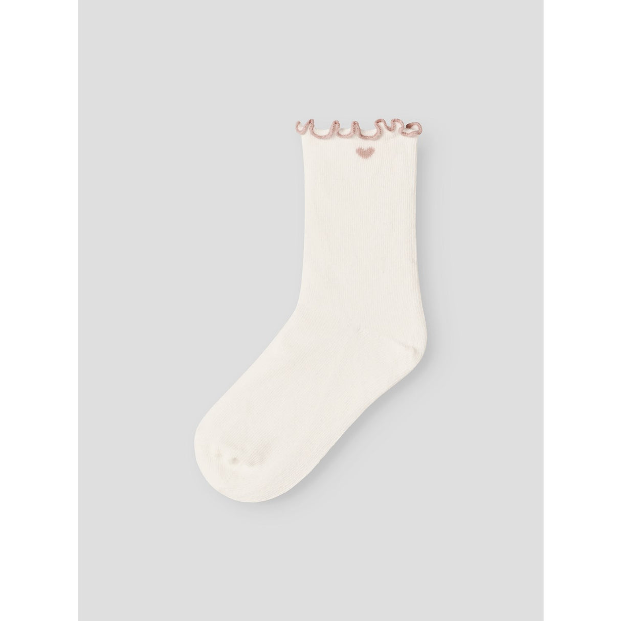 Lil'Atelier Coconut Milk Misty Rose Nmffiducia Socks Lil