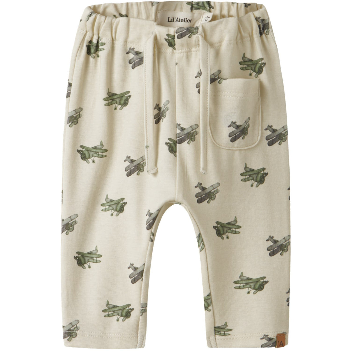 Lil'Atelier Coconut Milk Airplane Nbmlayo Geu Loose Pants Lil