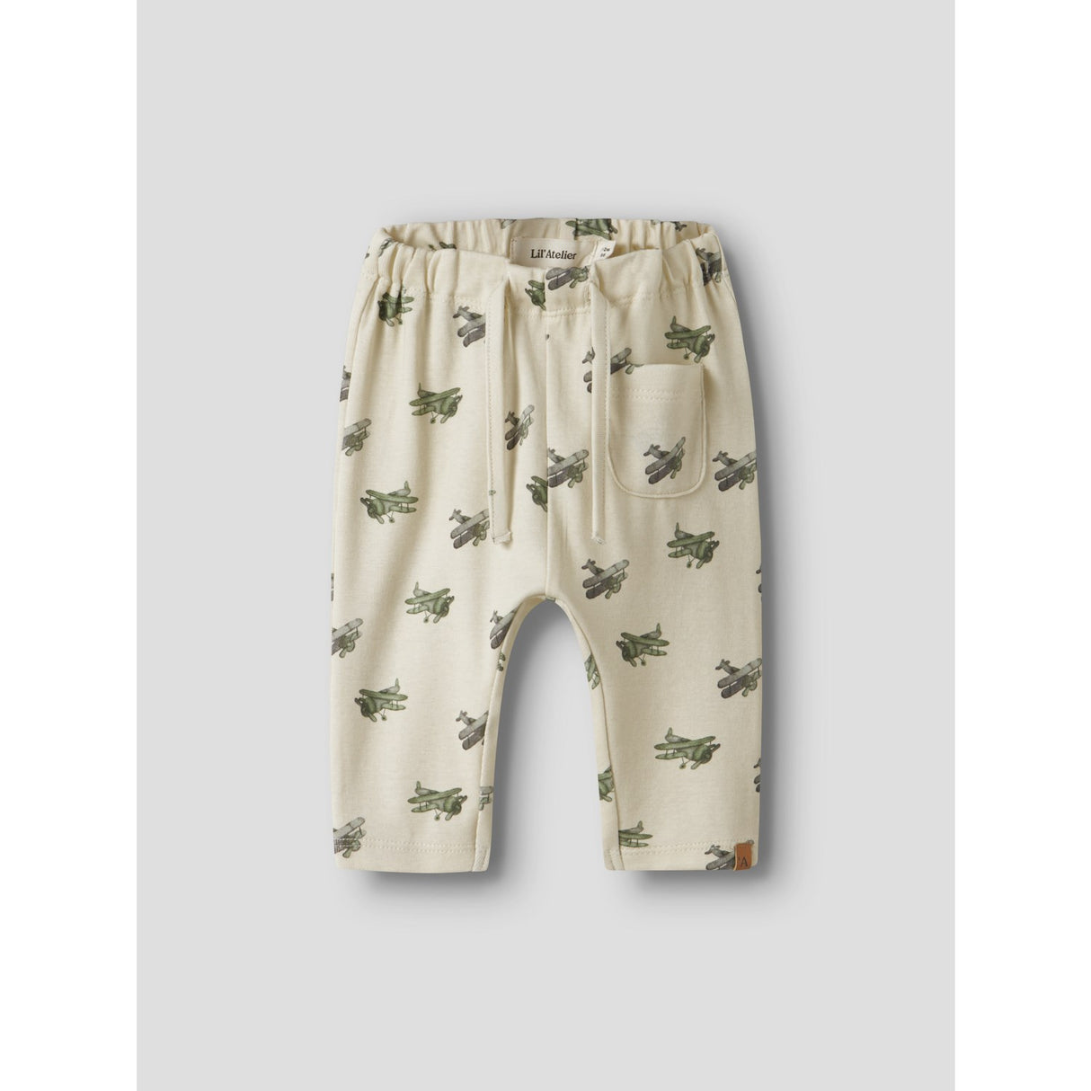 Lil'Atelier Coconut Milk Airplane Nbmlayo Geu Loose Pants Lil