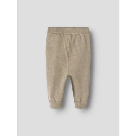 Lil'Atelier Oxford Tan Nbnduno Knit Pants Lil