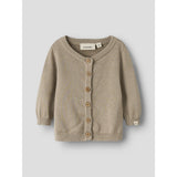 Lil'Atelier Oxford Tan Nbnduno Ls Knit Card Lil