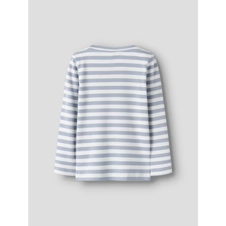 Name It Blue Fog Cloud Dancer Nmmdekab Slim Ls Top
