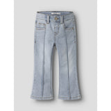 Name It Light Blue Denim Nmfpolly Skinny Bootcut Jeans 2055-Th D
