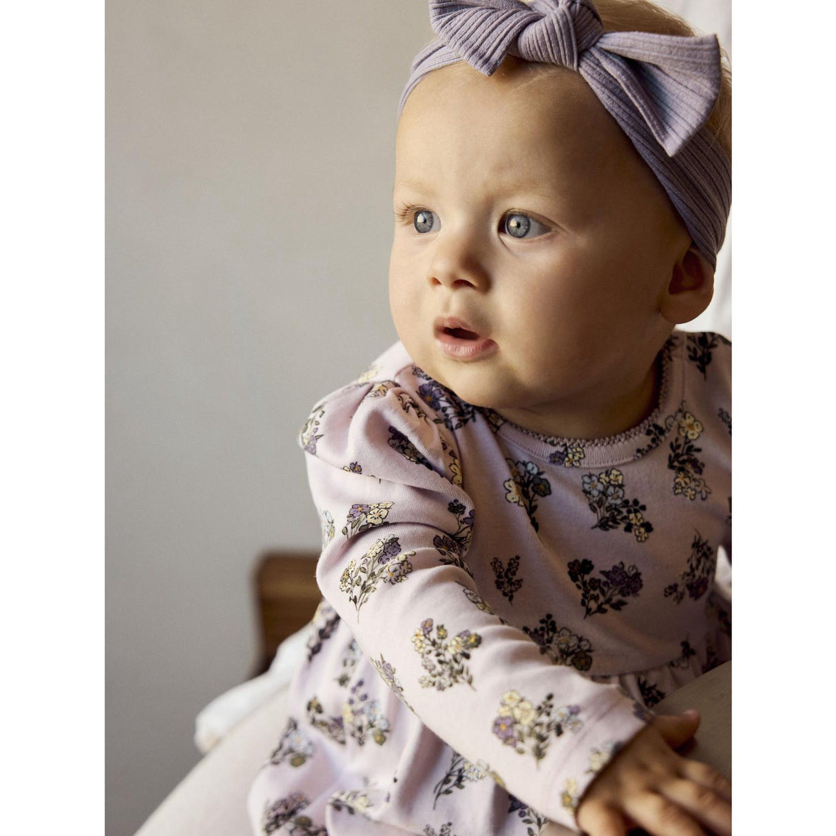 Name It Lavender Fog Nbfdoritta Ls Dress