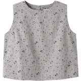 Name It Lavender Gray Nkfdrita Sl Short Top