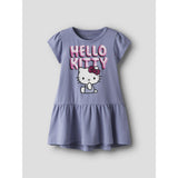 Name It Purple Impression Nmffidi Hellok Ss Dress Sky