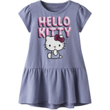 Name It Purple Impression Nmffidi Hellok Ss Dress Sky