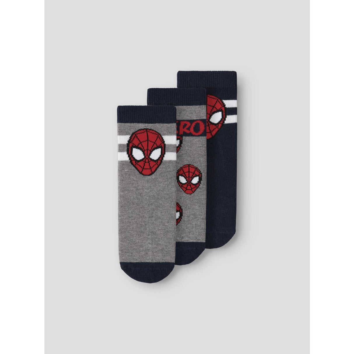 Name It Navy Blazer Nmmfranky Spider 3P Socks Mar