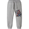 Name It Grey Melange Nmmfloyd Spider Nreg Swe Pants Bru Mar