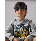 Name It Grey Melange Nkmfox Fortnite Nreg Sweat Wh Bru Bfu