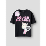 Name It Black Nkfmosa Squish Nreg Ss Top Box Bfu