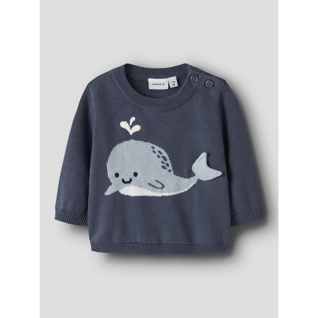 Name It Vintage Indigo Nbmfosea Ls Knit Box
