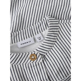 Name It Cloud Dancer Navy Blazer Nbmfar Ls Shirtbody