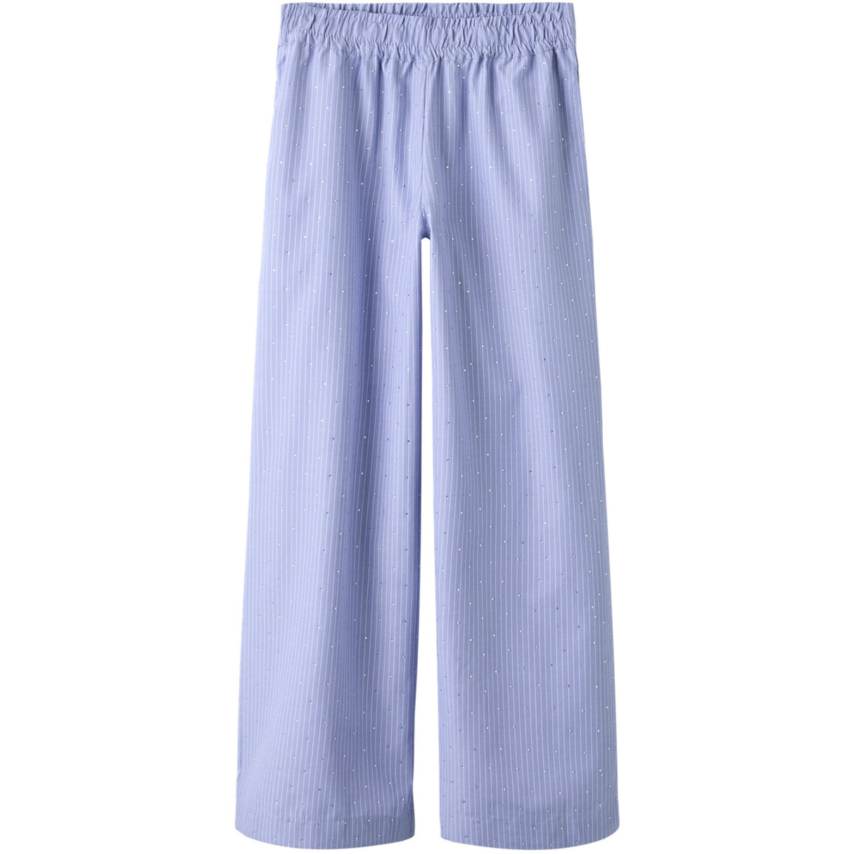 Name It Purple Impression Rainstone Nkffloritta Wide Pants