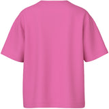 Name It Strawberry Moon Hibiscus Embroidery Nkfvictoria Ss Nreg Top