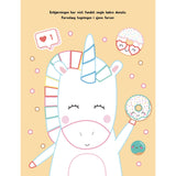 Forlaget Tukan Coloring Book With Juveler: Enhjørninger