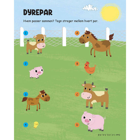 Forlaget Tukan Sjov With 2000 Klistermærker: På Bondegården