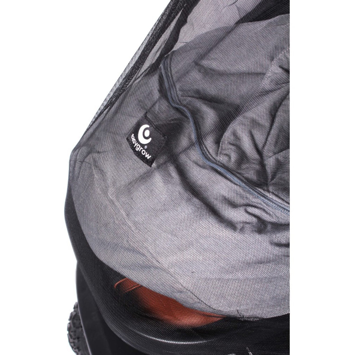 Easygrow Black Mosquito Net W/Zipper