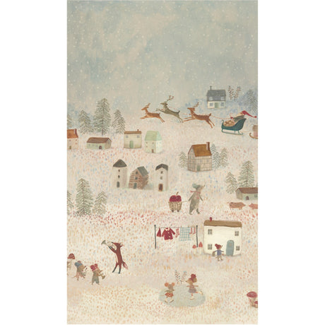 Maileg Gavepapir, 10 M - Santa Is Coming