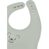 LIEWOOD Mr Bear Dove Blue / Whale Blue Ember Printed Bib 2-pack