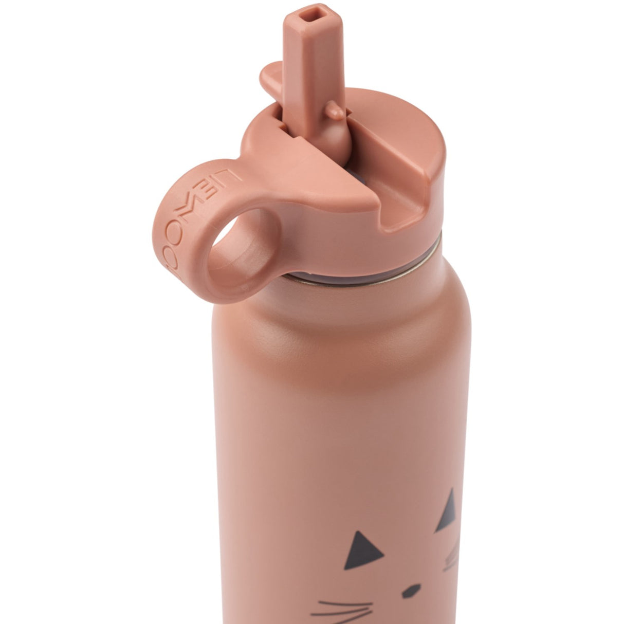 LIEWOOD Cat Dark Rose Falk Water Bottle 350 Ml