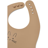 LIEWOOD Rabbit Sandy / Oat Ember Printed Bib 2-pack