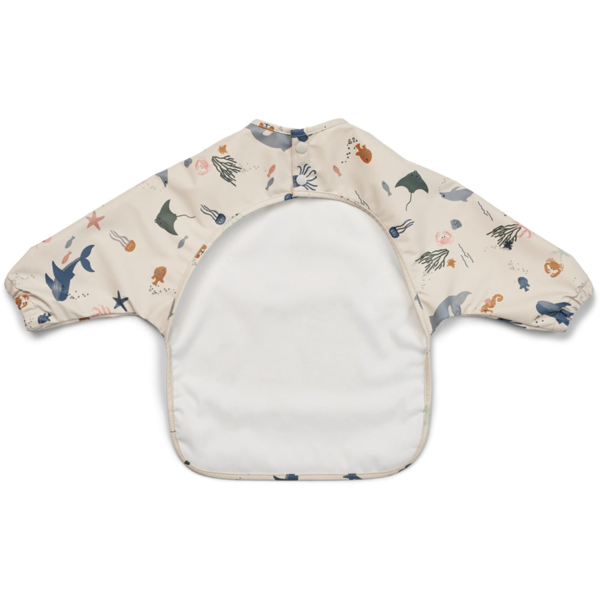 LIEWOOD Sea Creature / Sandy Merle Printed Cape Bib