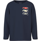 Name It Navy Blazer Cars Nmmvux Ls Top