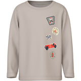 Name It Chateau Gray Badgets Nmmvux Ls Top