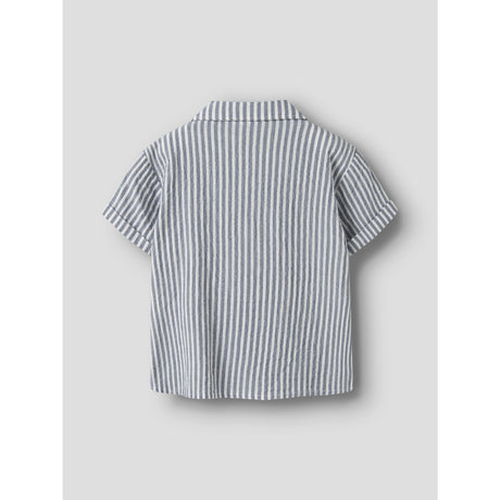 Name It Vintage Indigo Cloud Dancer Nkmfedenis Ss Nreg Shirt