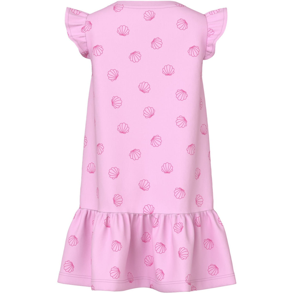 Name It Pirouette Sea Shells Pink Nmfvida Capsl Dress