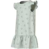 Name It Pale Aqua Sea Shells Green Nmfvida Capsl Dress
